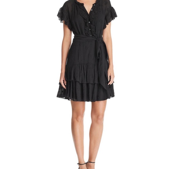 Rebecca Taylor Dree Eyelet Ruffle Dress; 8 - Picture 11 of 13